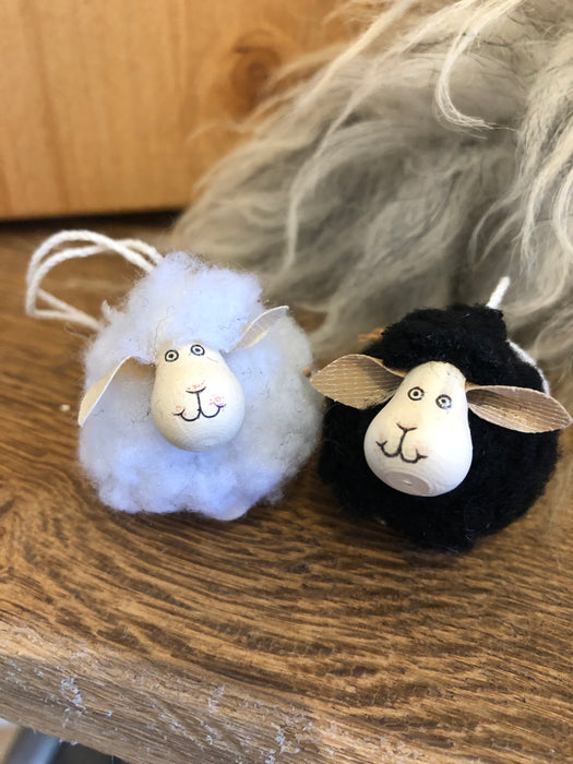 Wooly Sheep Ornament