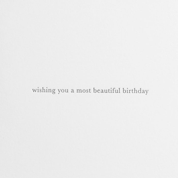 Wishing You a Most Beautiful Birthday